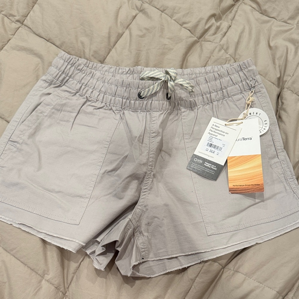 Vuori vintage ripstop short suede